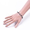 Cat Eye Stretch Bracelets BJEW-JB04591-01-3