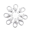 Zinc Alloy Lobster Claw Clasps E107-P-NF-1