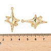 Brass Micro Pave Cubic Zirconia Pendants KK-S531-12G-A-3