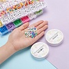 DIY Terracotta and Alphabet Beads Jewelry Making DIY-YW0002-59-13
