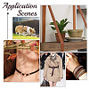 3 Rolls 3 Colors Flat PU Leather Cord LC-GF0001-15A-5
