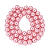 Eco-Friendly Dyed  Glass Pearl Round Beads Strands HY-A002-8mm-RB109-4