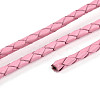 Braided Cowhide Leather Cord NWIR-N005-01D-4mm-3