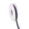 10 Yards Flat Polycotton(Polyester Cotton) Ribbon OCOR-TAC0030-01H-3