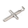 Non-Tarnish 304 Stainless Steel Pendants STAS-C105-01P-2