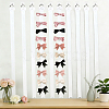 10Pcs Polyester Hairpin Hair Clip Holder Storage Organizer Hanging Ribbon HJEW-FG00049-4