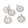 Non-Tarnish 201 Stainless Steel Pendants STAS-S105-T565D-1-1