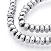 Electroplated Synthetic Non-magnetic Hematite Beads Strands G-T139-61A-3
