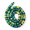 Handmade Polymer Clay Beads Strands CLAY-R089-6mm-T02B-26-7
