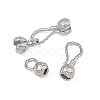 SHEGRACE Brass Bead Tips XGRQ58675-789P-2