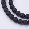 Opaque Glass Beads Strands PORC-P025-01-12mm-3