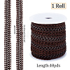 10 Yards PU Imitation Leather Ribbon OCOR-PH0001-80B-2
