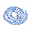 Electroplate Glass Beads EGLA-Q091-14mm-A11-2