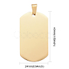 PVD Vacuum Plating 304 Stainless Steel Big Pendants STAS-I140-19E-G-3