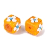 Handmade Bumpy Lampwork Beads LAMP-Q039-14B-3