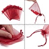 Organza Gift Bags with Drawstring OP-R016-10x15cm-03-4