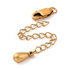 925 Sterling Silver Chain Extenders STER-D036-41AG-2