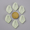 Transparent Frosted Acrylic Pendants MACR-S371-03A-728-3