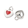 Brass Enamel Pendants KK-B170-01P-03-2