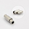 Tarnish Resistant Column 304 Stainless Steel Locking Tube Magnetic Clasps STAS-N014-25-6mm-2