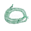 Dyed Natural Malaysia Jade Rondelle Beads Strands X-G-E316-2x4mm-40-2