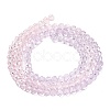 Transparent Painted Glass Beads Strands LS-DGLA-A034-T3mm-A05-5