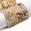 Natural Rutilated Quartz Beads Strands X-G-D314-A01-4mm-2