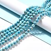 Synthetic Imperial Jasper Beads Strands G-E568-01B-05-4
