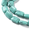 Synthetic Turquoise Beads Strands G-K357-D17-01-4