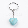 Synthetic Turquoise Keychain KEYC-F019-02Q-2