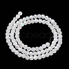Imitation Jade Glass Beads Strands EGLA-A035-J4mm-L05-2