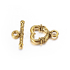 Tibetan Style Alloy Toggle Clasps X-GLF1086Y-NF-1