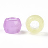 Transparent Luminous Acrylic Beads X-OACR-N137-34-4