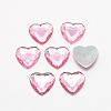 Acrylic Rhinestone Flat Back Cabochons GACR-Q009-25x25-07-1