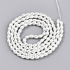 Baking Paint Pearlized Glass Pearl Bead Strands X-HY-T002-01C-01-1