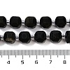 Natural Golden Sheen Obsidian Beads Strands G-B125-O03-01-5