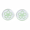 Transparent Resin Pendants RESI-N030-004C-2