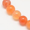 Natural Carnelian Beads Strands X-G-N0006-6mm-17-1