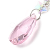 Glass Moon Hanging Suncatcher Pendant Decoration LS-DJEW-PW0008-10B-2
