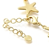 Rack Plating Brass Link Bracelets BJEW-P336-10G-3