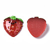 Spray Painted Resin Cabochons CRES-Q215-012-4