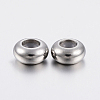 202 Stainless Steel Beads X-STAS-F148-6mm-07P-1