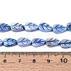 Natural Freshwater Shell Carved Beads Strands SHEL-N038-25A-4