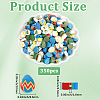 350Pcs Handmade Polymer Clay Beads CLAY-PA0001-46-2