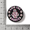 Save The Boobies Ghost Silicone Focal Beads SIL-G011-21A-3