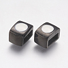 304 Stainless Steel Enamel Slide Charms STAS-I097-076B-1