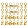 Brass Bead Tips KK-WH0108-57-1