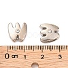 Letter Slider Beads for Watch Band Bracelet Making LS-ALRI-O012-W-NR-3