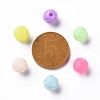 Opaque Polystyrene(PS) Plastic European Beads KY-I004-24A-3