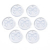 Transparent Resin Pendants RESI-N030-006D-1